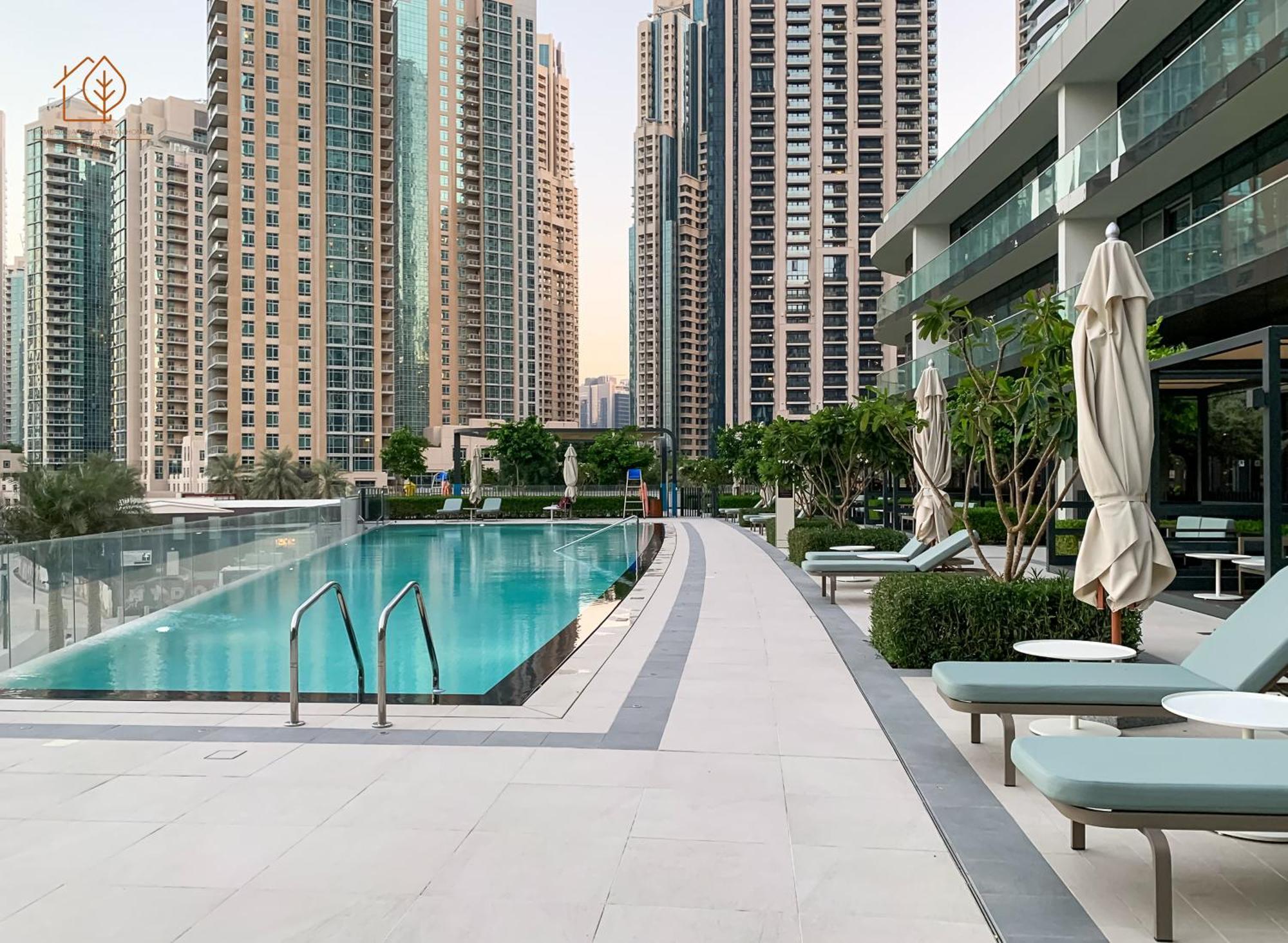 Chic Home With Great Views Near Burj Khalifa 197Gr-2 ดูไบ ภายนอก รูปภาพ