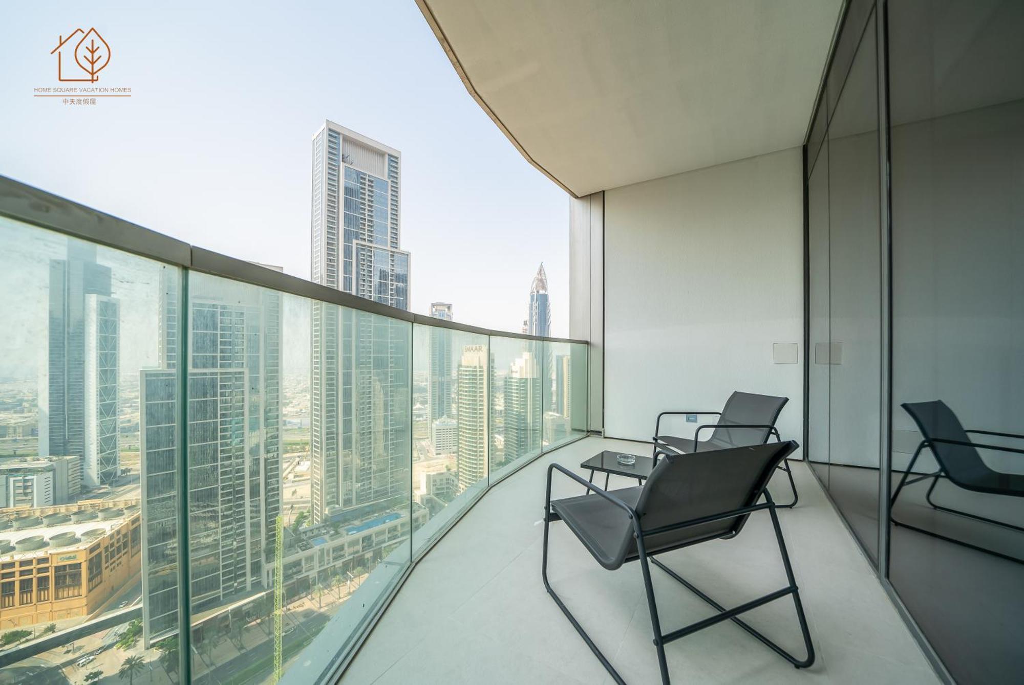 Chic Home With Great Views Near Burj Khalifa 197Gr-2 ดูไบ ภายนอก รูปภาพ