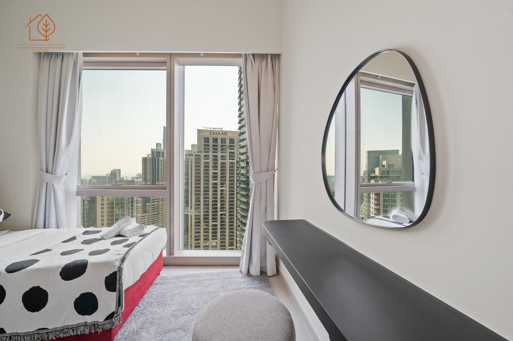 Chic Home With Great Views Near Burj Khalifa 197Gr-2 ดูไบ ภายนอก รูปภาพ